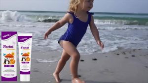 Wiieey 50g Natural Kids Sun Cream SPF50+ PA+++ Moisturizing Hydrating Soothing Daily Sun Care
