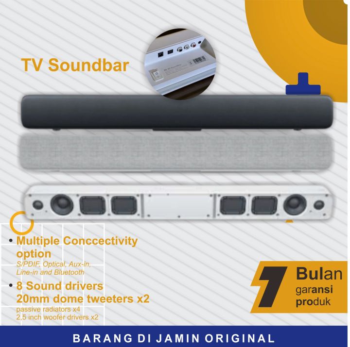 Xiaomi Mi Soundbar Bluetooth Home Theater 33 Inch MDZ27DA MI Lazada