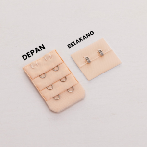 Gratis Semua - Pengait Bra Tambahan / Sambungan Bra 2 Pengait Karet Elastis / Pengait Bra Tambahan 3 Kait / Pengait Bra Kait 2 Dan 3