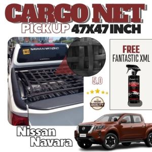 Cargo Net Pickup for Nissan Navara 47x47 Inch Heavy Duty Durable and Easy to Use With XML Spray
