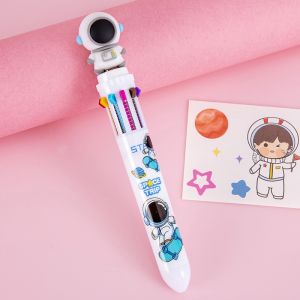 COD PULPEN MEKANIK 10 WARNA TINTA KARAKTER ASTRONOT 3D / PULPEN 10 WARNA MOTIF BONEKA ASTRONOT