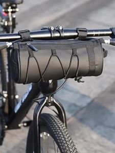 Cycling Front Tube Bag Waterproof Cycling Mobile Phone Bag Large Capacity Equipment Accessories Storage Front Trunk Pannier Pack