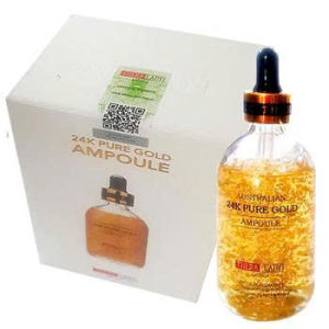 Serum Vàng 24k chính hãng Úc Pure Gold Ampoule 100ml Thera Lady (tặng kèm thanh lăn nâng cơ)