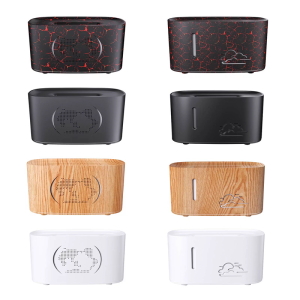 USB Powered Essential Oil Diffuser 160ml Humidifier with 7 Color Light and Auto Shut Off Feature Air Humidification Tool