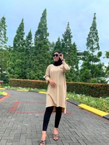 Long Tunik Atasan Wanita Long tunik style hijab Long tunik kekinian2023 Long Tunik  motif terbaru