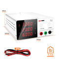 เครื่องจ่ายไฟ dc power supply 30v 20a ปรับแหล่งจ่ายไฟ DC 4หลักจอแสดงผล0.01V 0.001A แหล่งจ่ายไฟที่มีความเสถียร DC 30V 30A แหล่งจ่ายไฟดิจิตอลแบบปรับตัวแปร. 