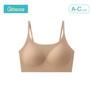 Catherine Bra เจลลี่บรา ชุดชั้นในสตรี ไร้โครง ไร้รอยต่อ ใส่สบาย เนื้อผ้านิ่ม เก็บทรงดี ไม่ปลิ้น กระชับอก