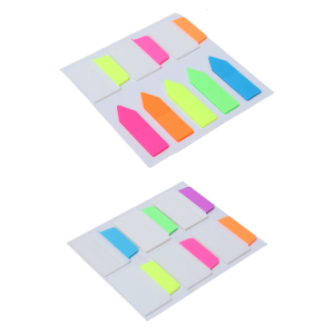120/160Sheets Colored Index Label Sticker Writable File Labels Adhesive Index Label Labelling Sticker for Marking