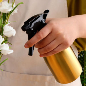 HH04-12 กระบอกฉีดน้ำสแตนเลสสีทอง 500ml.