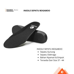 INSOLE SEPATU BOGABOO - Bahan Phylon - Alas Sepatu - Tatakan Dalam Sepatu Sepasang 2 PCS Sepatu Longgar