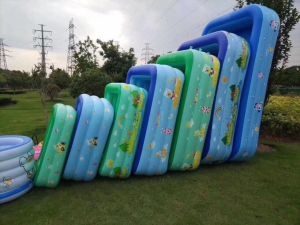 bể bơi có hộp hình chữ nhật tại nhà 3 Tầng