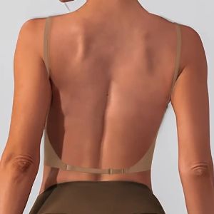 LUXERY Seamless Push Up Bra Comfortable Summer Design U Back Bra Fashion Wearable Outside Beauty Back Bra Daily