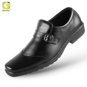 Gvl Geovelli Sepatu Pantopel Kerja Big Size Giuliano 1961 Hitam Natural Formal Casual 39-45