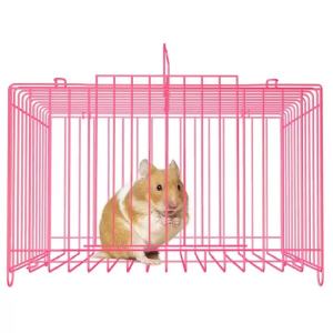 LZD   Pillow Cage Hamster Transport Cage Small Pillar Package Large Pillow Rabbit Cage Wire Cage Portable Chicken Coop