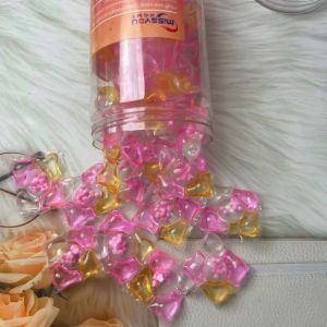 เจลบอลซักผ้า  5 in 1 กล่องละ 40 เม็ด รวมน้ำยาซักผ้า น้ำยาปรับผ้านุ่ม กลิ่นหอมมาก พร้อมส่ง