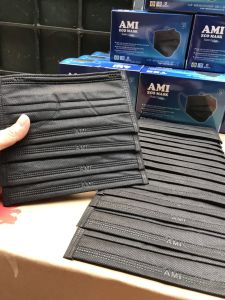 Combo 2 hộp Khẩu Trang Y Tế Than Hoạt Tính 4 lớp CHÍNH HÃNG AMI (50 chiếc /1 hộp)