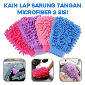 Sarung tangan Microfiber cuci mobil serbaguna
