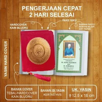 YASIN HARDCOVER BELUDRU | 144 HALAMAN | Yasin & Tahlil | PAKET 10