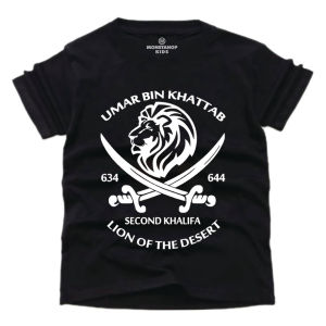 ( Kaos Anak ) Monstahopkids Kaos Anak Laki-Laki Perempuan Motif Pedang Umar Bin Khatab Bahan 24s