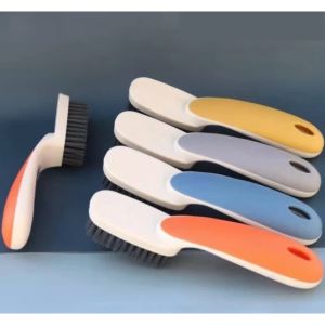 Mua 5 Tặng 2 Bàn chải đánh giày dép cán dài tay cầm treo tiện lợi