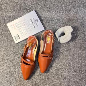 Gluess - Sepatu Wanita Mules / Sandal Wanita Kekinian Heels 3 CM Termurah Buat Kondangan Acara Formal