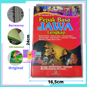 buku pepak bahasa Jawa lengkap 128halaman dm