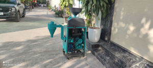 Máy xát lúa thành gạo lứtgạo nấu rượu năng suất cao khi sử dụng động cơ 4HP