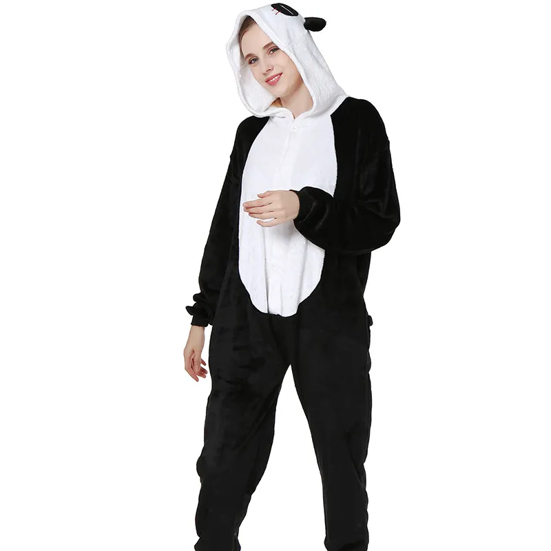 Đồ Ngủ Cặp Đôi Kigurumi Onesie Cho Người Lớn Bộ Đồ Ngủ Hoạt Hình Động Vật