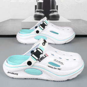 Free Shipping MenS New Summer Slip-On Sandals Non-Slip For Outdoor Sports Beach Wear And Couples Thick-Soled Available In Large Sizes