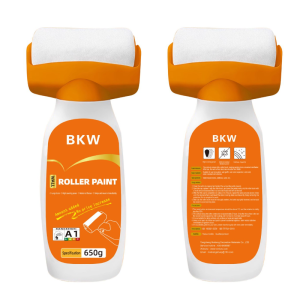 2-in-1 Wall Repair Roller Brush Roller-type Water-based Odorless Latex Paint For Home Wall Repair