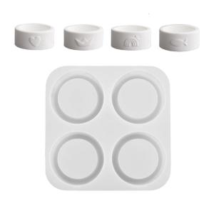 Silicone Cup Mold DIY Crafting Tool For Home Decoration And Gift Making Smooth Surfaces Cylinder Structure