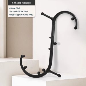 Trigger point back hook massager full body muscle pain relief handheld massage stick massage cane