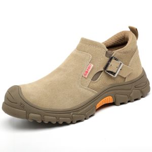 Septy Shoes Sepatu Safety Boots Pria Anti Listrik Trekking Ujung Besi Kantor Kerja Proyek Tanpa Tali Olahraga Pendek Kuat 435