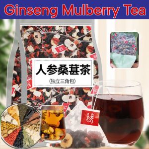 Ginseng Mulberry Tea Liver-protecting Tea For Staying Up Late Healthy Tea Alleviates Physical Exhaustion