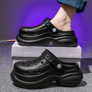 [Free Shipping] WomenS Summer Thick-Soled Height-Increasing Clogs 2026 New Style Fashionable And Slip-Resistant Outdoor Sandals With A Closed-Toe Design