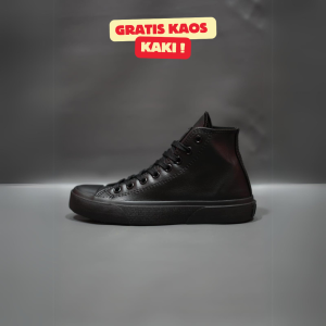 HAWN - SEPATU HARA HIGH PUTIH BIRU MERAH KULIT 36-43 SNEAKERS KULIT WHITE FRANCE