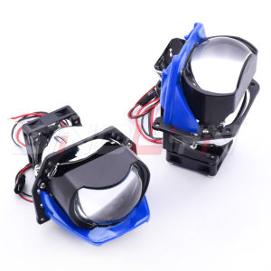 Sinolyn 3 Inch Bi LED Projector Lenses For Headlights LED Car Lamp 130W Hella 3R Light Dual Reflectors Headlamp Car Accessories