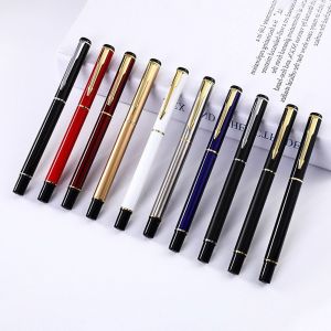 TSEVD High Quality Rotating Fluent Black Ink Roller Ball Pen Classic Design School Office Supply Kids Stationery Gift Orb Pen Ballpoint Pen Business Signature Pen Signing Pen