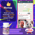 goKids Super Bunny Super Kitty Super Tiger Probiotics Kids Immune Booster Multivitamin Prebiotik Kanak-Kanak Probiotik. 