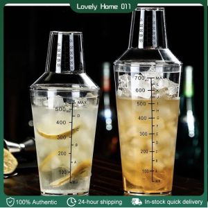 700ml Two-stage Cocktail Shaker Bottle Milk Tea Shaker/Juice Shaker for Bar/milk Tea Shop/coffee