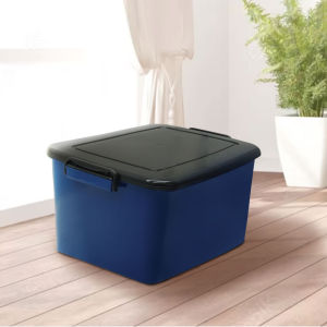 MAXONIC 45L PLASTIC STORAGE BOX | KOTAK SIMPANAN PLASTIK | STORAGE ORGANISER | STACKABLE | KOTAK SIMPANAN SERBAGUNA
