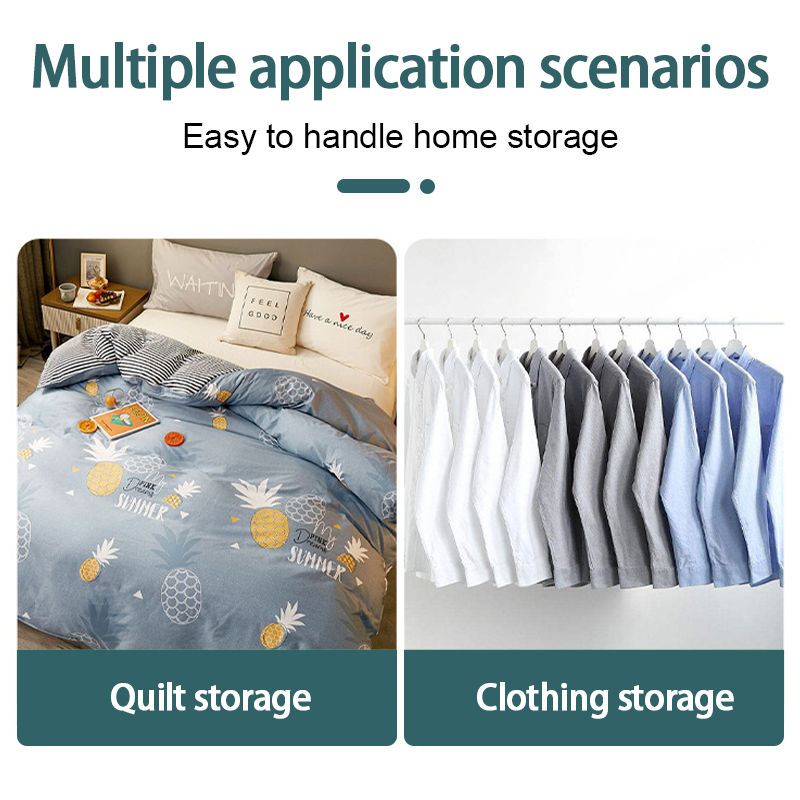 Vacuum Reusable Quilts Organizer Travel Clothes Storage Plastik Vacum Pakaian Compression Bag
_voghion.com