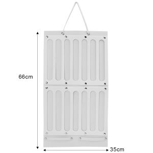 Felt cloth Hanging Jewelry Display Organizer Storage Bag Foldable Bag Ring Necklace Bracelet Pouch