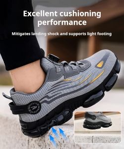 Puncture-proof Shoes Strong Abrasion Resistance New Experience Safety Shoes Soft and Cushioning