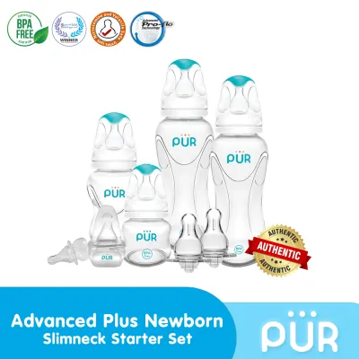 Pur Promo Bundles - Advanced Plus Slim Neck Feeding Bottle Gift Set (100% Anti-Colic Bottles)