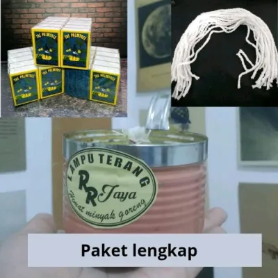 (TERMURAH) Lampu UNIK minyak goreng / Lampu Petromaks minyak tanah / damar ublik lampu hias MINI / lampu MINI