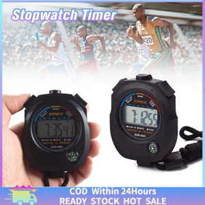 Electronic Stopwatch Digital Stopwatch LCD Display Handheld Chronometer Multi-Function Professional Stop Watch Timer for Match