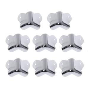 Metal Box Corner Protector Edge Safety Guard Furniture Corner Metal Bumpers Right Angle Bracket Baby Proofing Corner