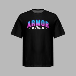 Casual Original Armor On - MenS Dri-Fit VOLTAGE Printed Sportswear Training Round Neck Shirt