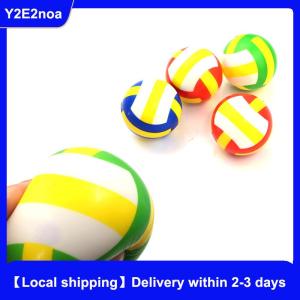 【Local shipping】 MEIKE001 1PC Stress Relief Vent Ball Mini Volleyball Squeeze Foam Ball Kids Outdoor Toy